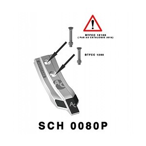 Soc déchaumeur carbure Horsch Terrano 270x90x42 mm