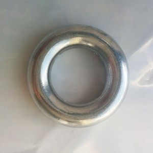 Anneau rond aluminium pour point central