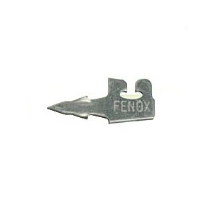 Pointes barrettes pour piquets en bois Fenox (500 unités)