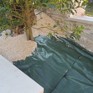Toile Paillage VERTE Beaulieu - Toile Hors-Sol PRO 86 gr/m2 Rouleau de 100m