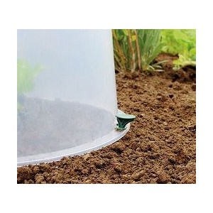 Fixation de la Cloche de Culture SUNNY par les clous "Sardine" en vente sur Agrifournitures.fr