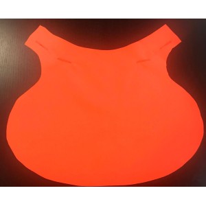 Protège nuque rouge pour casques Francital