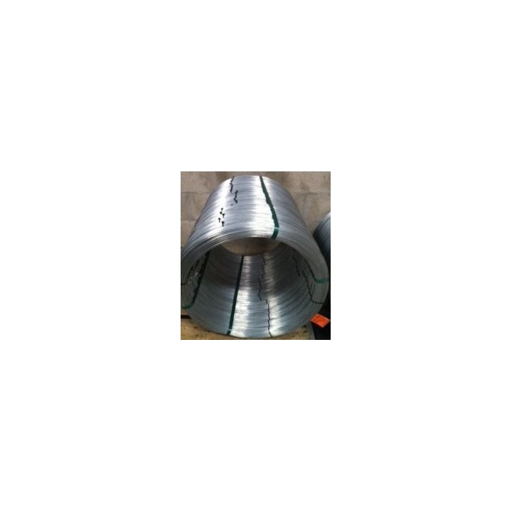 Fil Acier Galvanisé ZNAL-B, résistance standard SD4, rouleau 25 kg