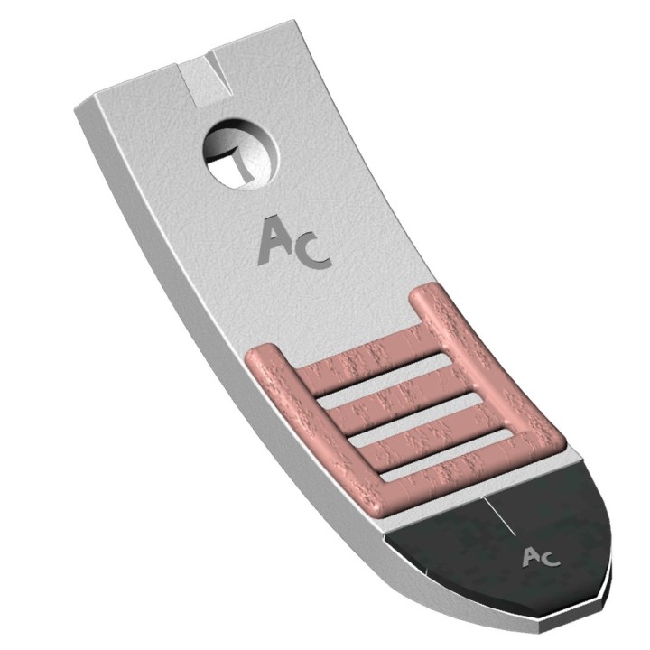 Bec déchaumeur Vaderstad 452854 260x80x20 mm