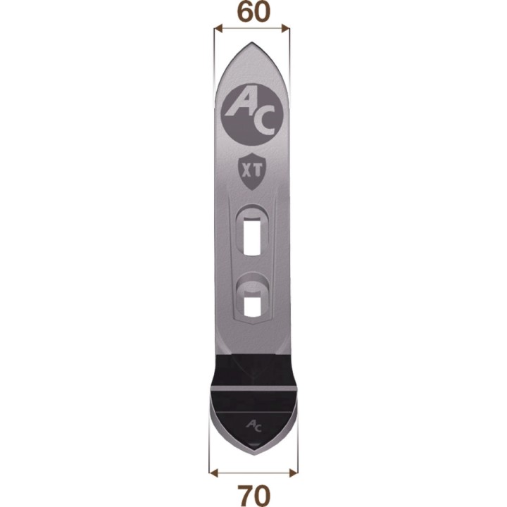 Soc Universel Chisels chargé carbure 360x60x28 mm