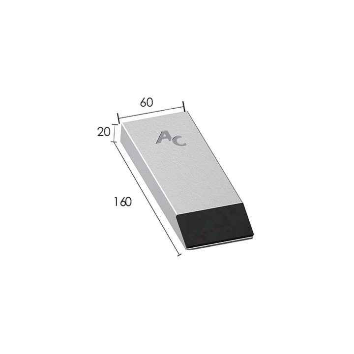 Bec à souder plat Universel pour décompacteur 160x60x20 mm