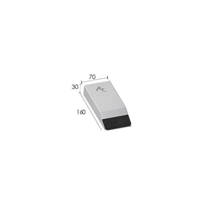 Bec à souder plat Universel pour décompacteur 160x70x30 mm