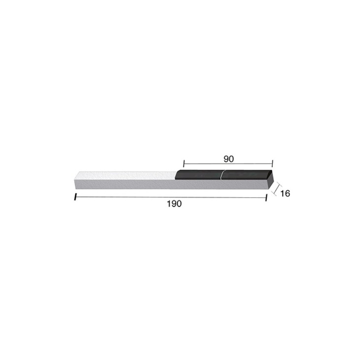 Mise à souder profil maison Universelle 45x16 mm 2 PL.