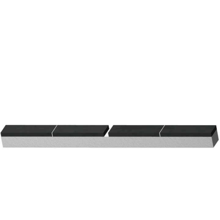 Mise à souder plate Universelle recharge 185x14x14 mm