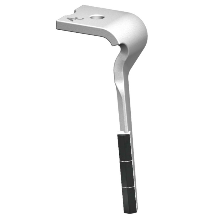 Dent de herse Alpego d05651 315x100x15 mm 3PL. Droite