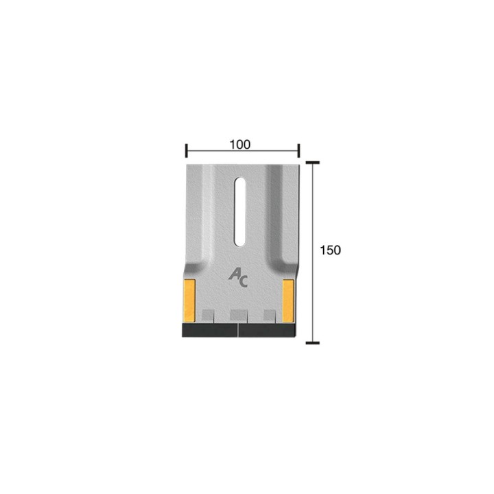 Grattoir Brevi-glieri 3178974 150x100x4 mm