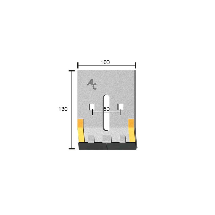 Grattoir Howard 652882 130x100x5 mm