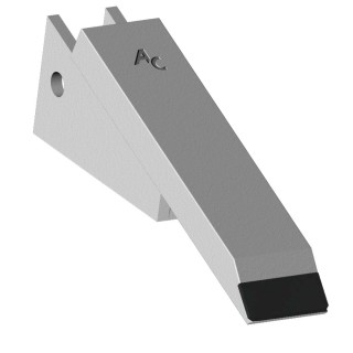 Sabot soussoleur carbure rechargé Agric enclenchement 42 mm 300x70x30 mm