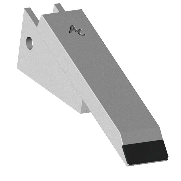 Sabot soussoleur carbure rechargé Agric enclenchement 42 mm 300x70x30 mm