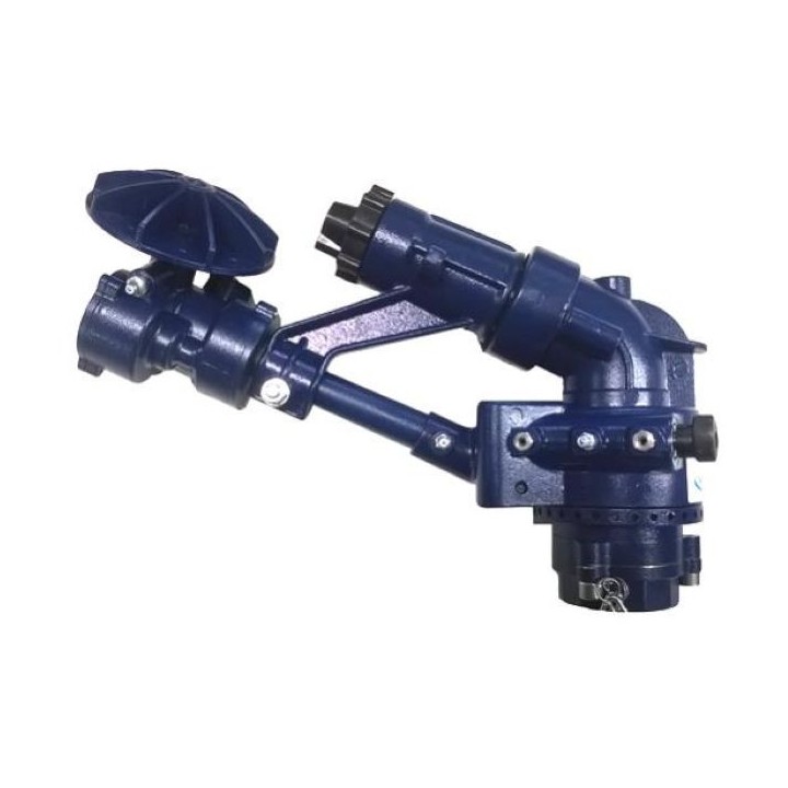 Canon irrigation YK32, secteur ou circulaire Rolland, 2", rayon de 19 à 45 m