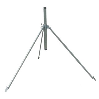 Trépied acier/ aluminium Rolland, hauteur réglable, entrée/sortie 1" Mâle, pour arroseurs 11/12/17/20/21