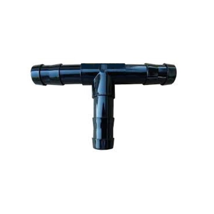 Té long cannelé Ø 16 mm Toro (x 20 pcs)