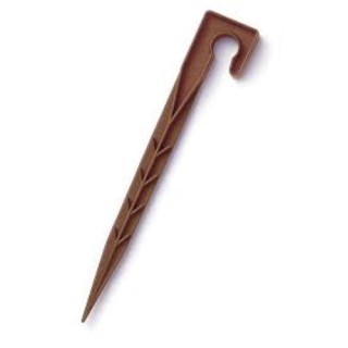 Crampon de sol marron pour tuyau Ø 16-17-20 mm Toro (x 20 pcs)