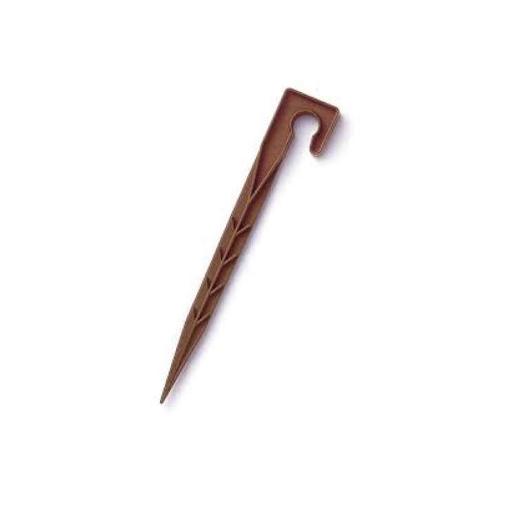 Crampon de sol marron pour tuyau Ø 16-17-20 mm Toro (x 20 pcs)