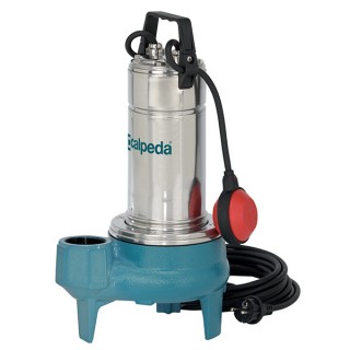 Pompe GQS 50-15 CG Tri avec flotteur Calpeda, à roue vortex sortie verticale