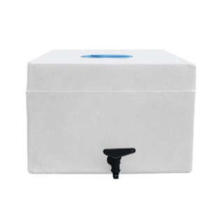 Bidon lave-main mobile Plast'Up 45 L, PEHD, blanc