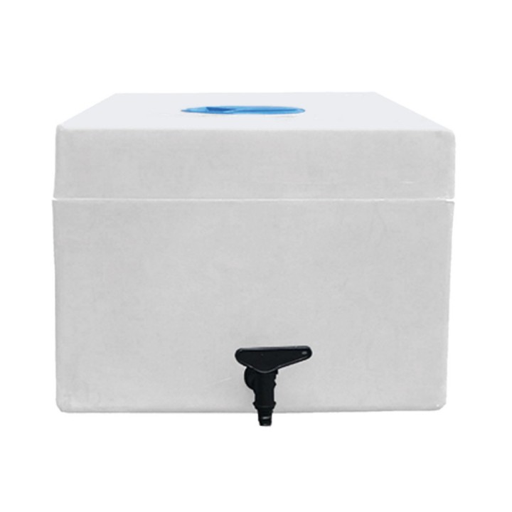 Bidon lave-main mobile Plast'Up 60 L, PEHD, blanc