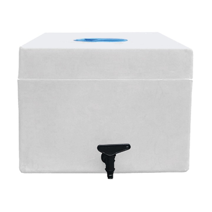 Bidon lave-main mobile Plast'Up 80 L, PEHD, blanc