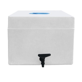 Bidon lave-main mobile Plast'Up 100 L, PEHD, blanc