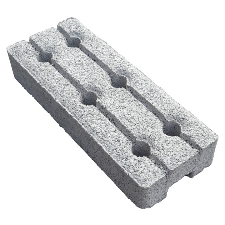 Plots béton pour panneaux de clôture