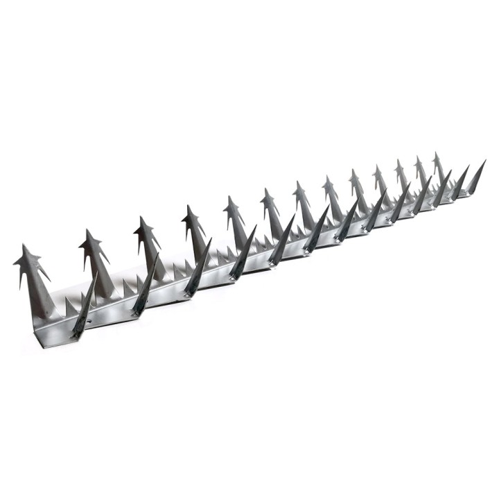 Crête - Herse défensive murale Milironce XXL Galva B (200 - 230 gr/m2) - 1 m