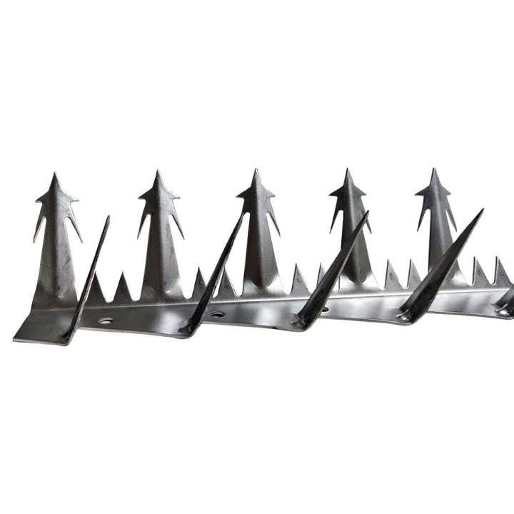 Crête - Herse défensive murale Milironce XXL Galva B (200 - 230 gr/m2) - 1 m