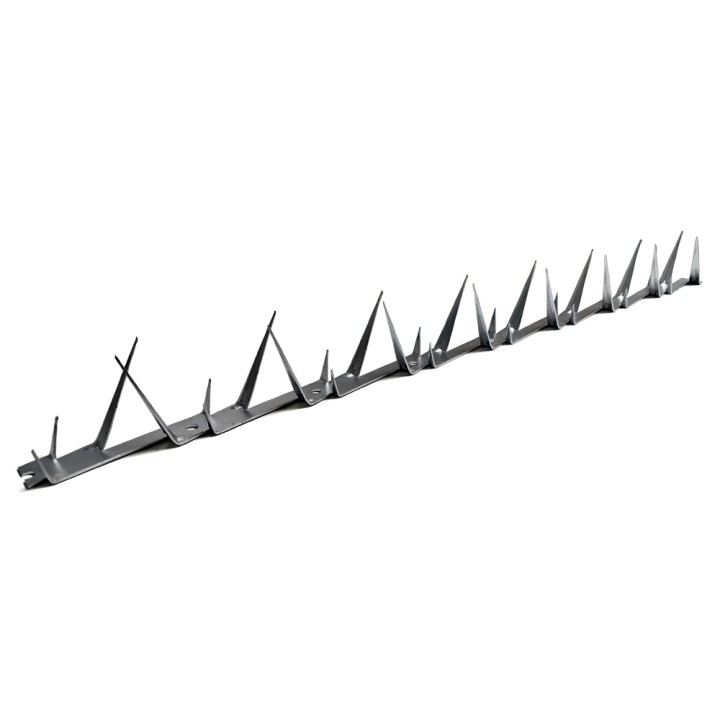 Crête - Herse défensive murale Milironce Médium Galva B (200 - 230 gr/m2) - 1 m