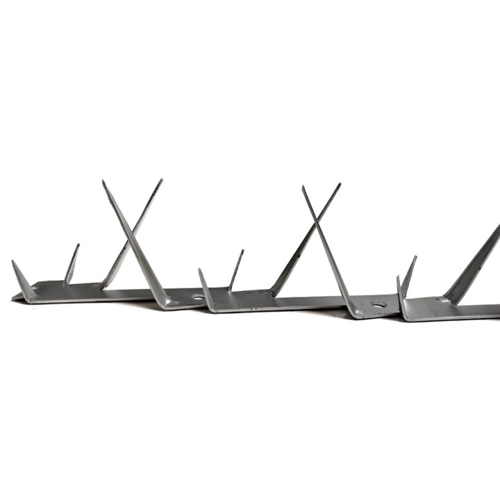 Crête - Herse défensive murale Milironce Médium Galva B (200 - 230 gr/m2) - 1 m