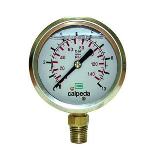 Manomètre à glycérine Calpeda Radial Ø 63