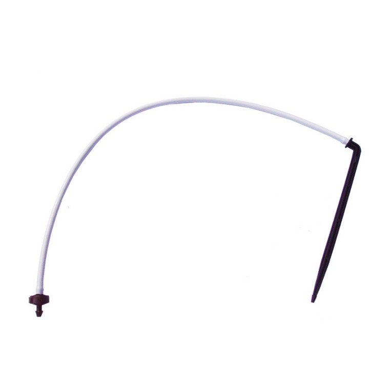 Ensemble goutteur PC JUNIOR CNL NETAFIM, 4 l/h + tubing 3/5 70 cm + pique plastique