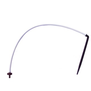 Ensemble goutteur PC JUNIOR CNL NETAFIM, 2 l/h + tubing 3/5 70 cm + pique plastique