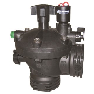 Vanne électrique en angle 24V AC NETAFIM DOROT SERIE 80 entrée/sortie femelle 2"