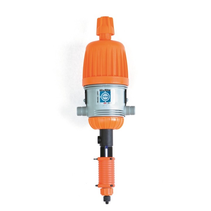 Pompe doseuse NETAFIM TEFEN TF2.5, débit maxi 2,5 m3/h, ratio réglable 0,4 à 4%