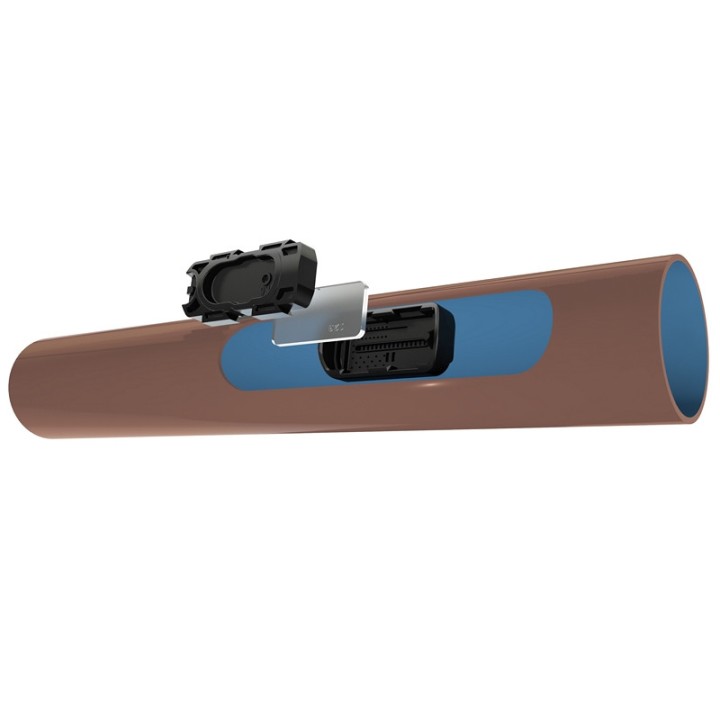 Ligne goutteurs intégrés TECHNET NETAFIM, Ø16 mm, esp. 50 cm, débit 1,6 l/h, 100 m