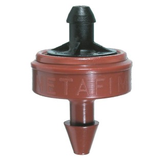 Goutteurs auto-régulants TECHFLOW JUNIOR NETAFIM, 8 h/l, pour tubing 3/5 mm, lot 50 pcs