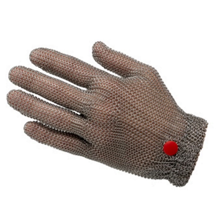 Gant cotte de mailles inox Wilco Manulatex, réversible, sans manchette - pour gaucher