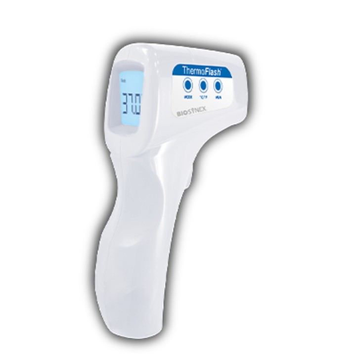 Thermomètre frontal sans contact Exacto ThermoFlash Biosynex
