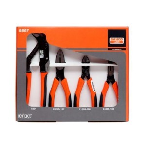 Jeu de 4 pinces Bahco ERGO