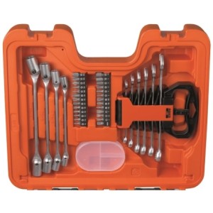 Coffret de douilles 1/4" - 1/2" et clés mixtes Bahco S910, 92 accessoires