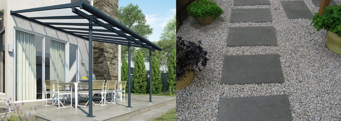 Aménagement terrasses et allées