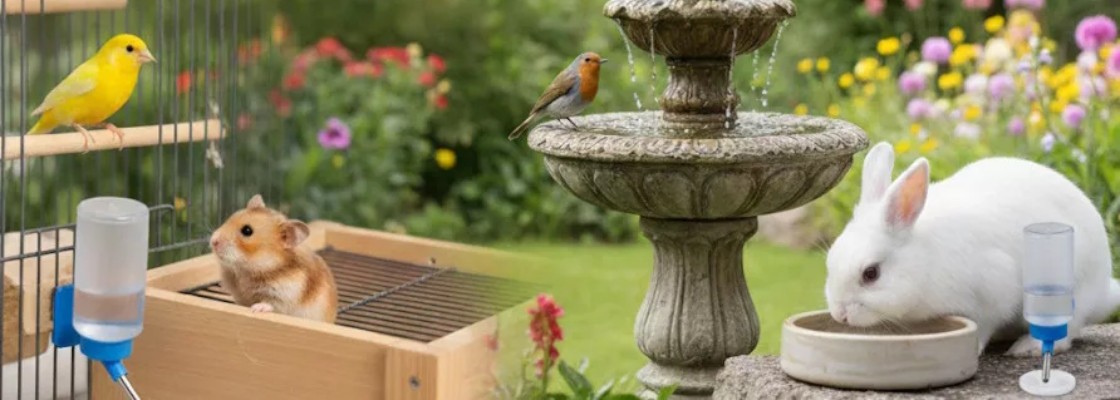 Abreuvoirs oiseaux & petits animaux