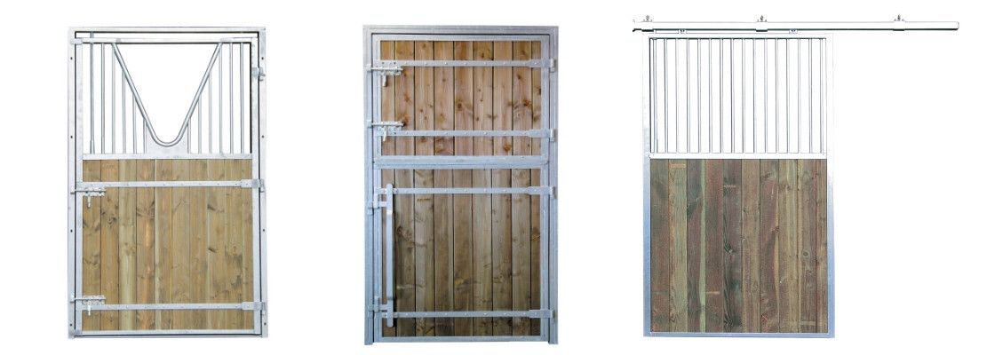 Portes de box à chevaux