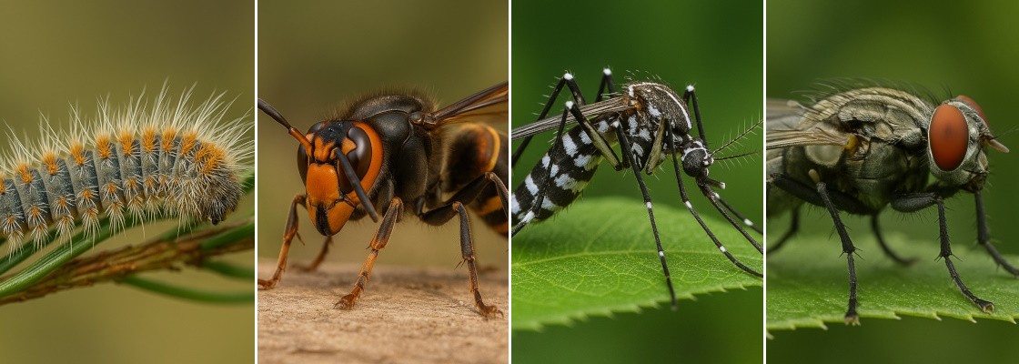 Pièges à insectes & répulsifs conventionnels