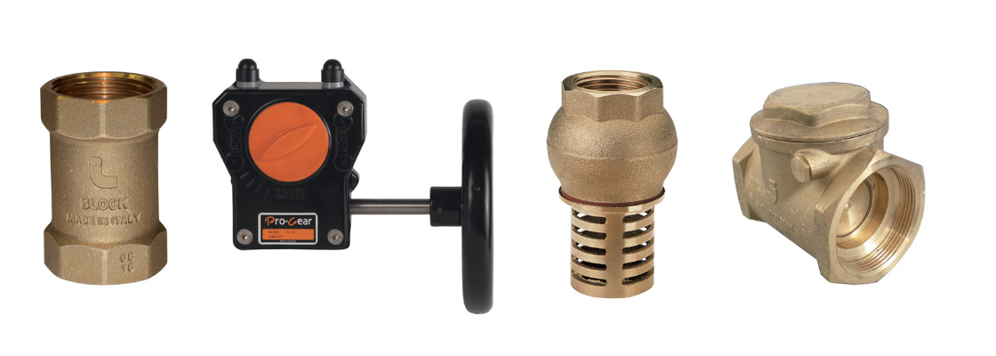 Robinetterie fonte, inox et laiton