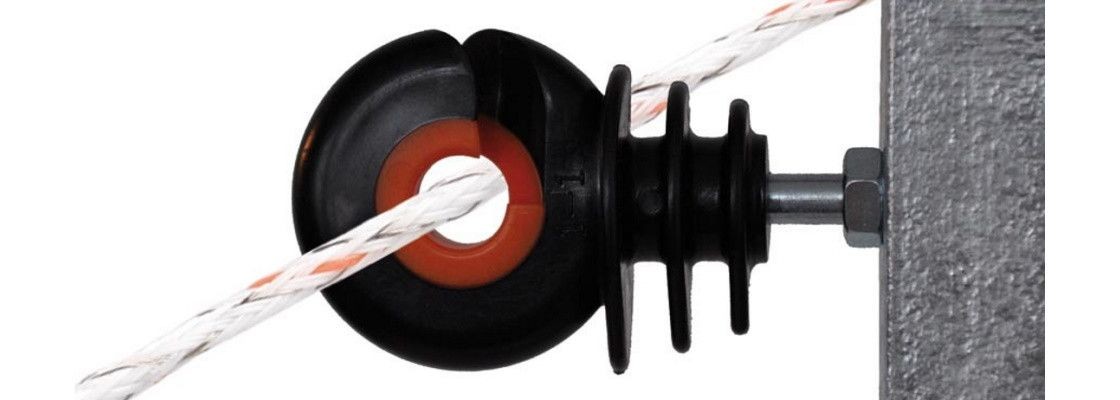 Isolateurs piquets acier, fibre, plastique